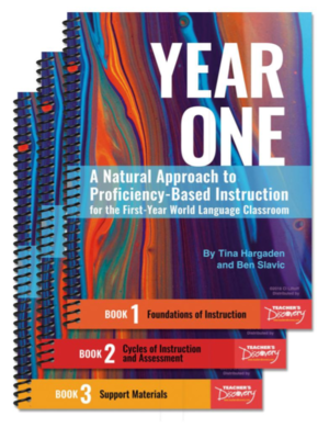 cover image of A Natural Approach to Year One Proficiency-Based Instruction for First Year Language Classrooms:  Book One